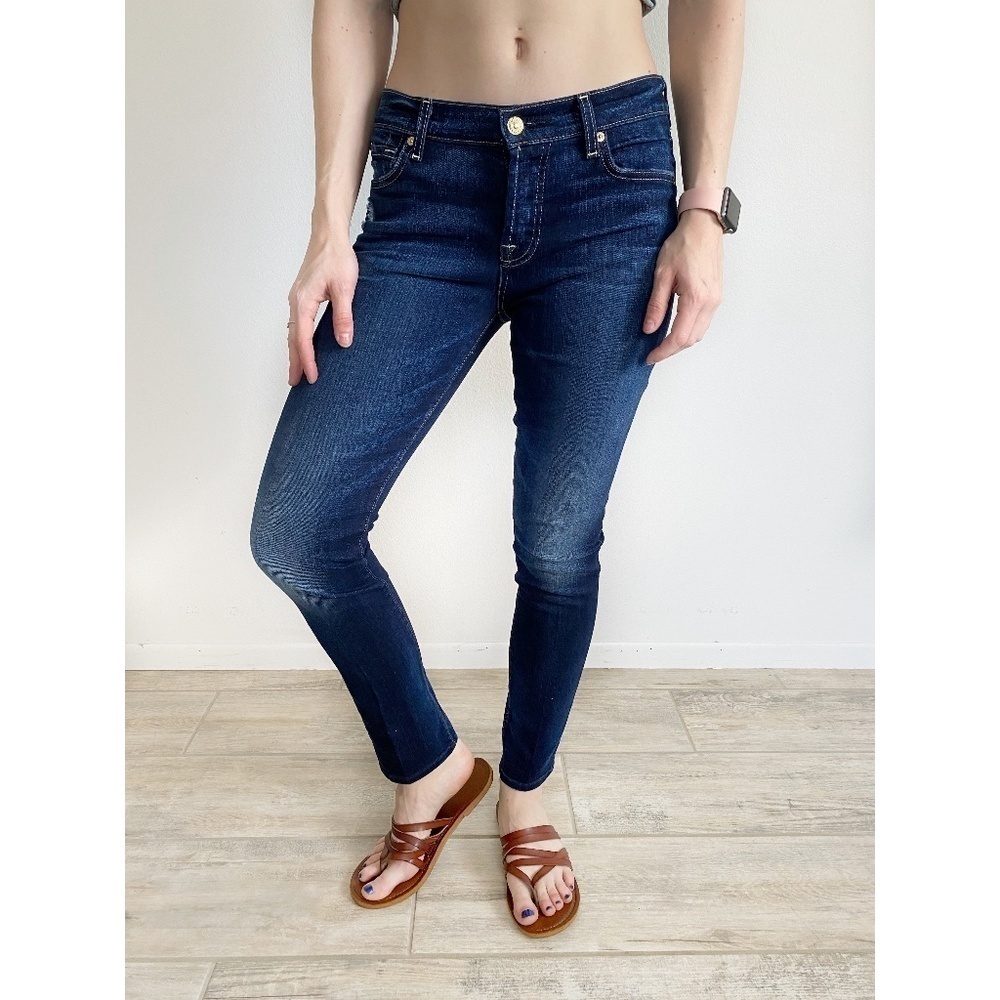 7 for all Mankind Josefina Skinny Boyfriend Jeans